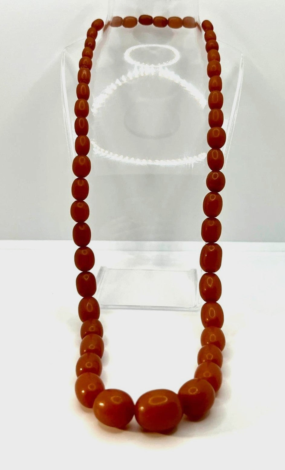 Vintage Honigbernstein Kette 57,6g Amber