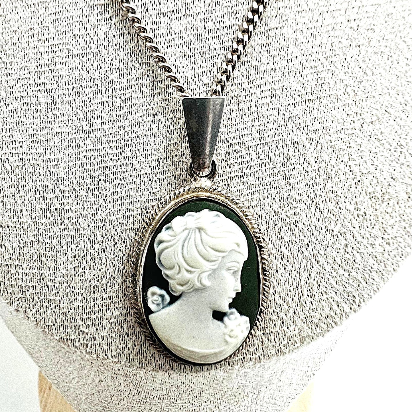 Vintage Kamee-Kette