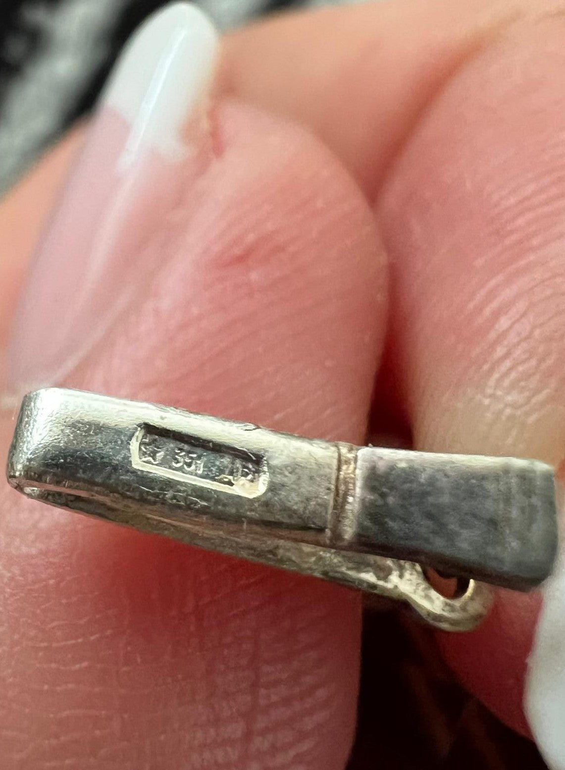 Kette aus echtem Citrin mit Silberverschluss