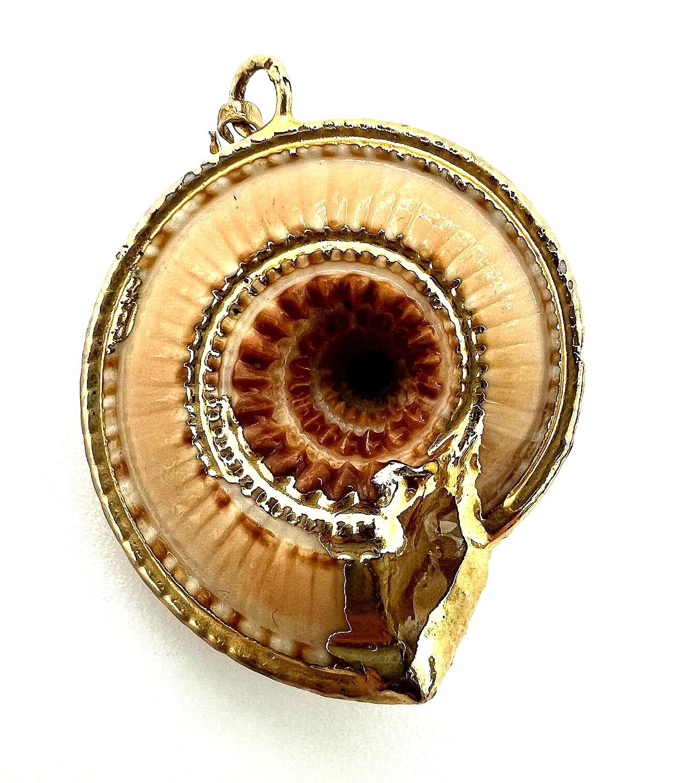 Vintage Operculum Anhänger