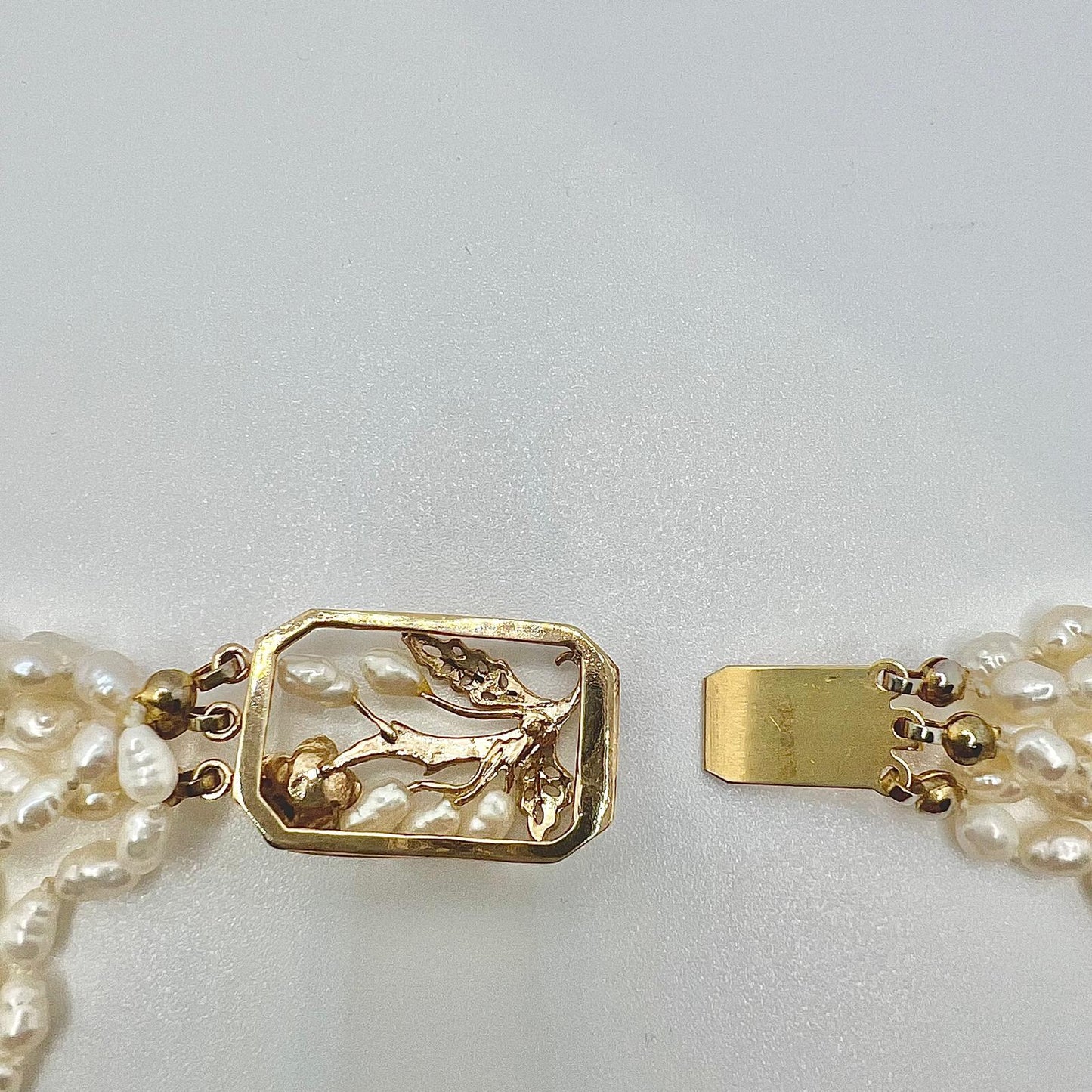 Luxuriöses Vintage XXL Süßwasserperlen Collier