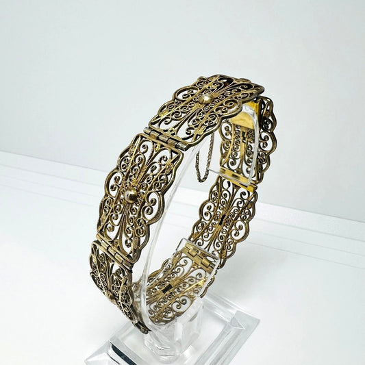 Antikes Art Deko Filigran Armband