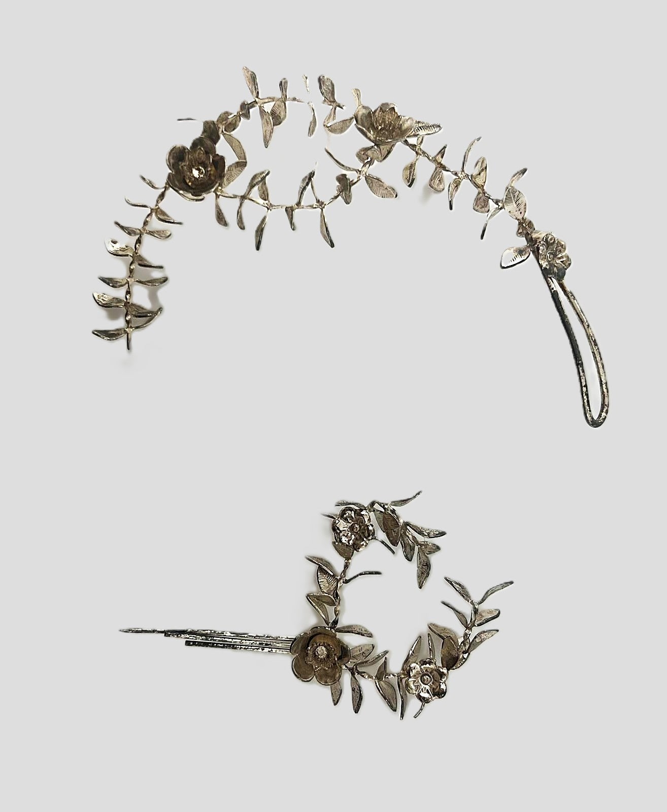 Antikes Haaraccessoire Silber 