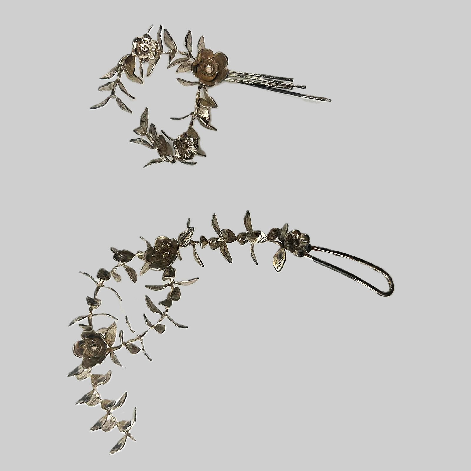 Antikes Haaraccessoire Silber 