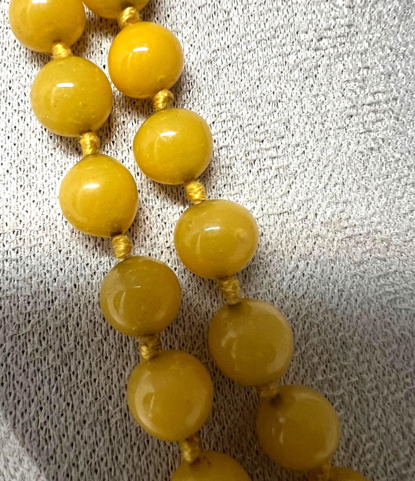 Art Déco Glasperlenkette