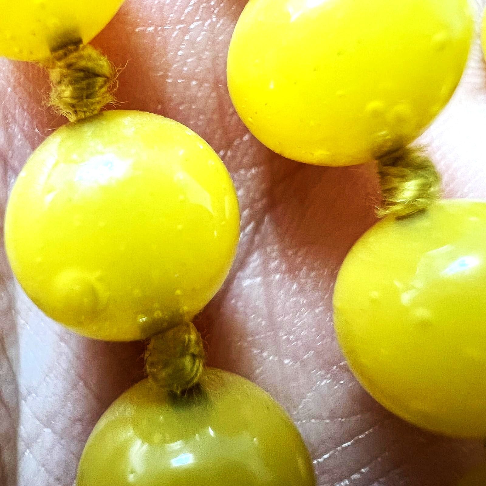 Art Déco Glasperlenkette