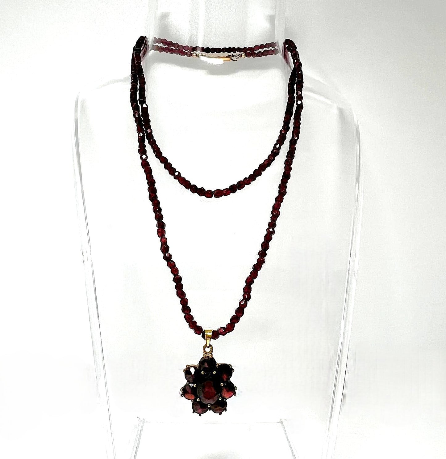 Antikes Biedermeier Granat 