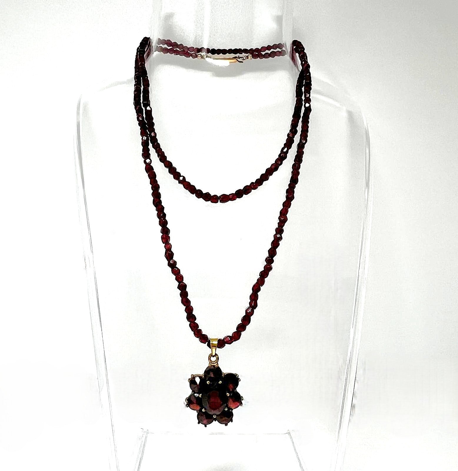 Antikes Biedermeier Granat 