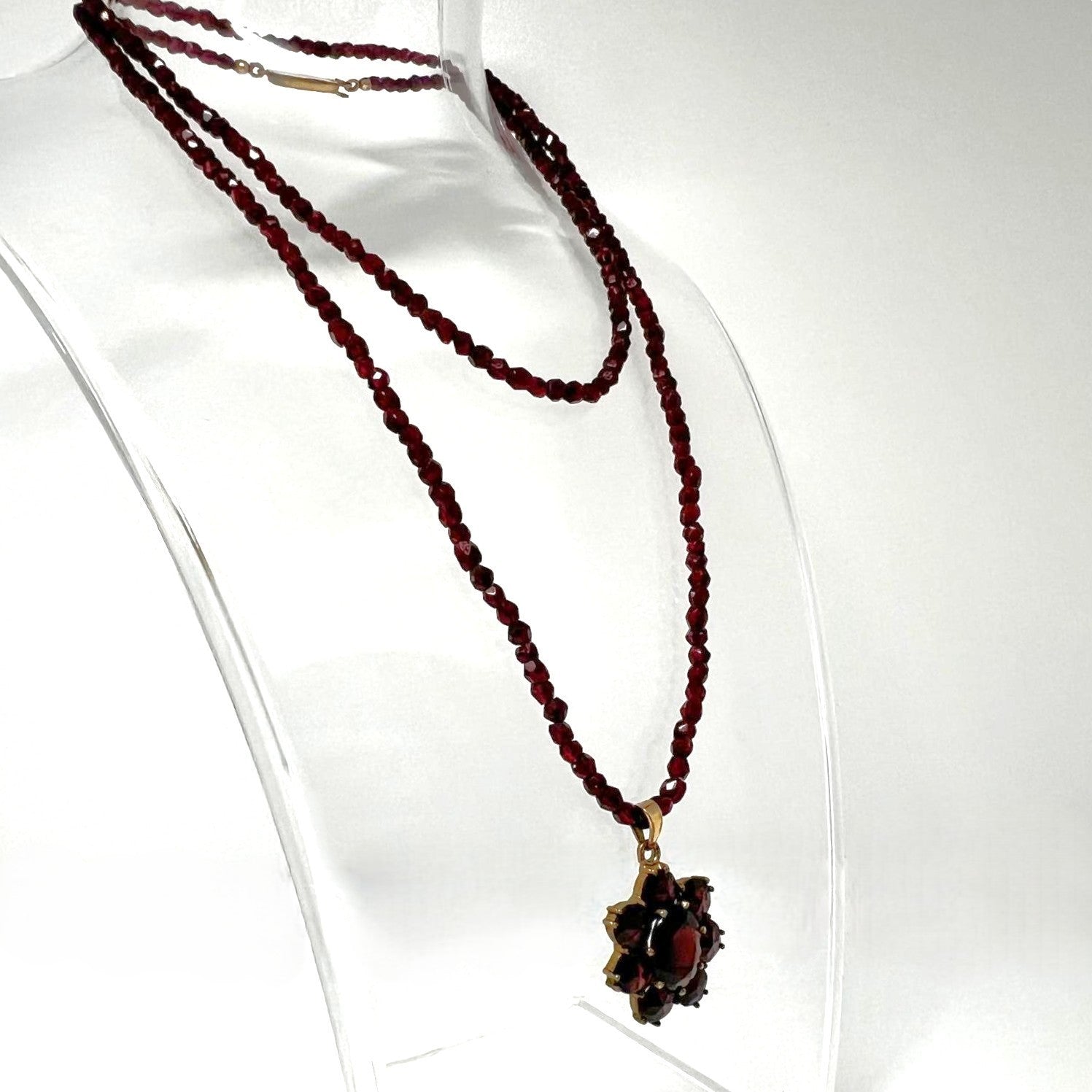 Antikes Biedermeier Granat 