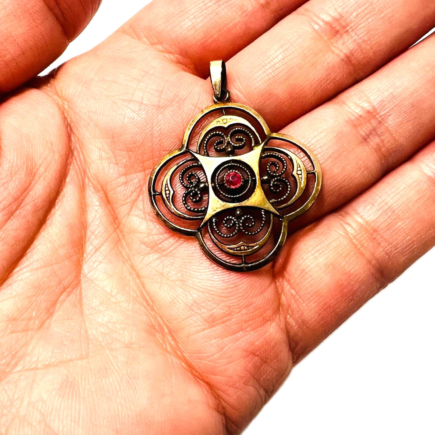 Antiker Biedermeier-Anhänger 