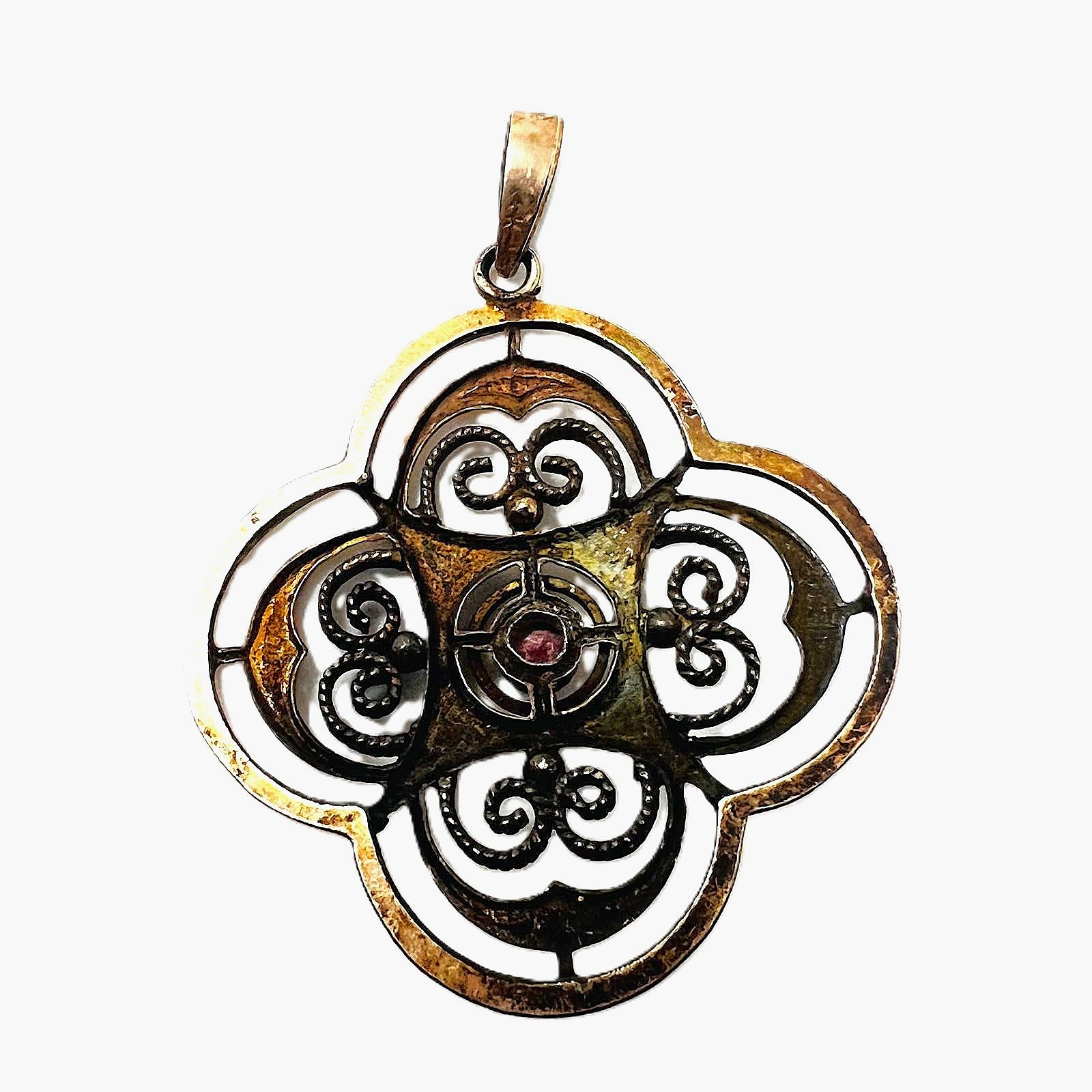 Antiker Biedermeier-Anhänger 