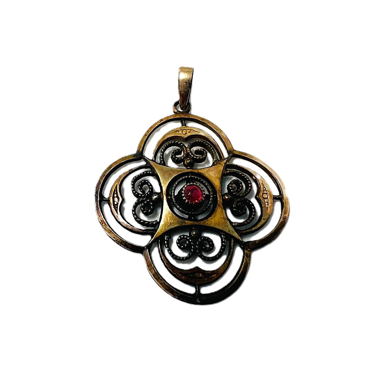 Antiker Biedermeier-Anhänger 