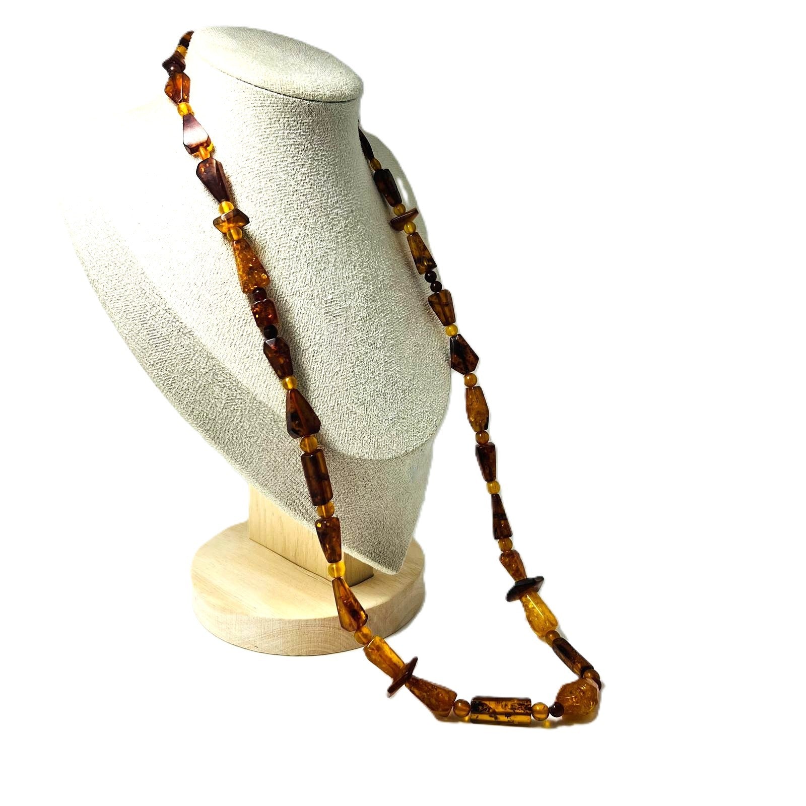 Antike Bernsteinkette 