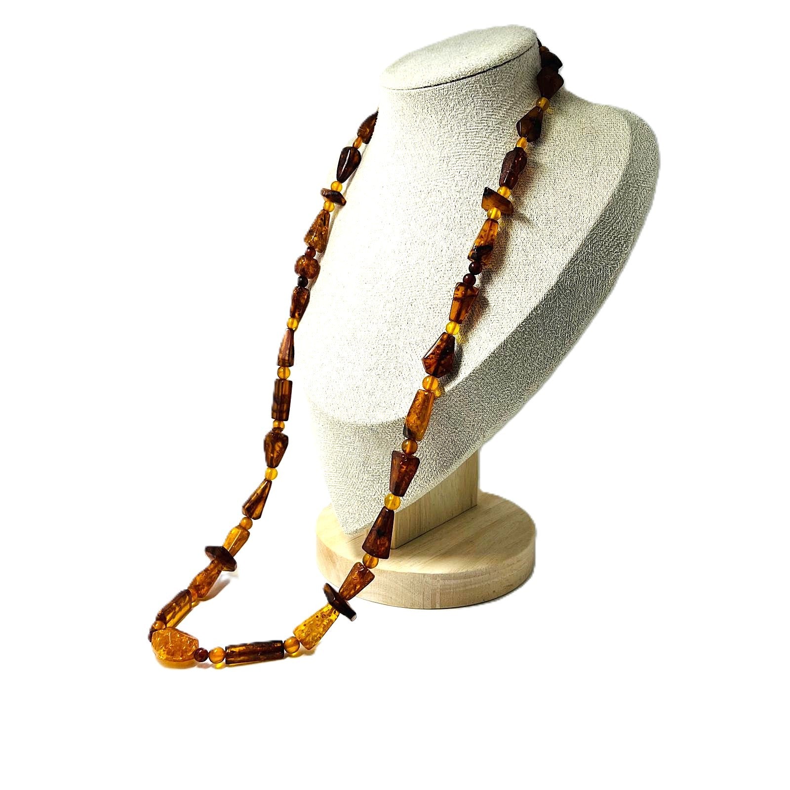 Antike Bernsteinkette 