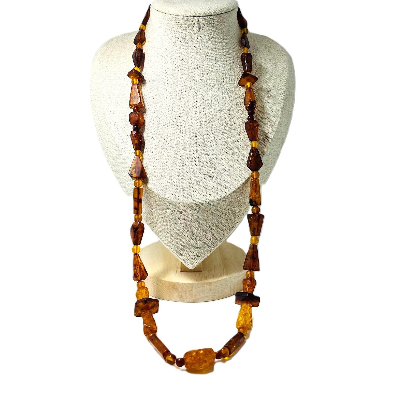 Antike Bernsteinkette 
