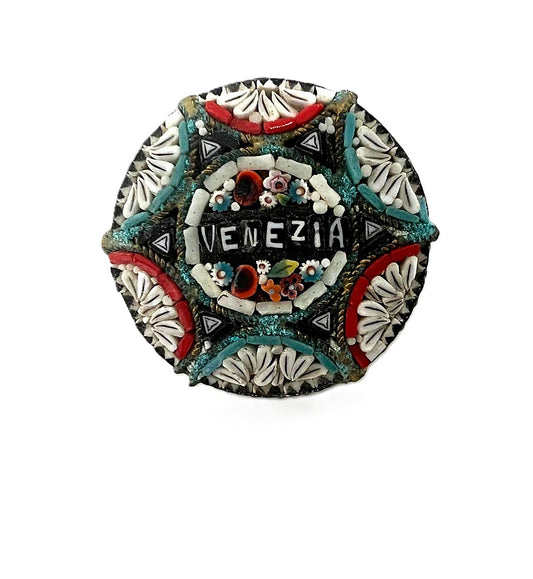 Antike Mikromosaik Brosche