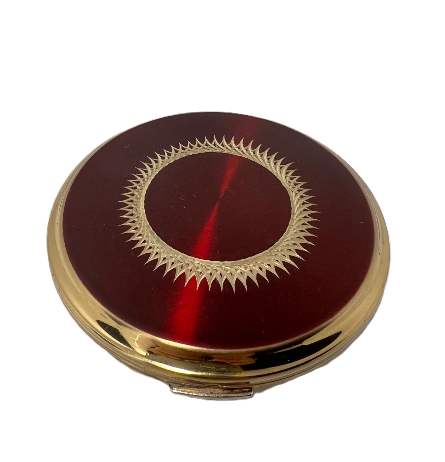 Stratton Puderdose Art Déco