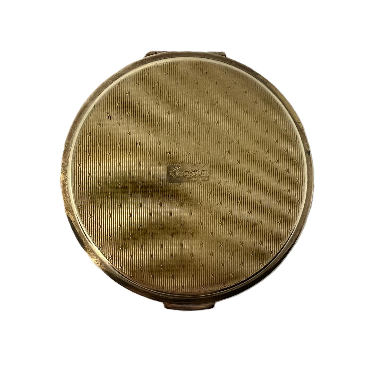 Stratton Puderdose Art Déco