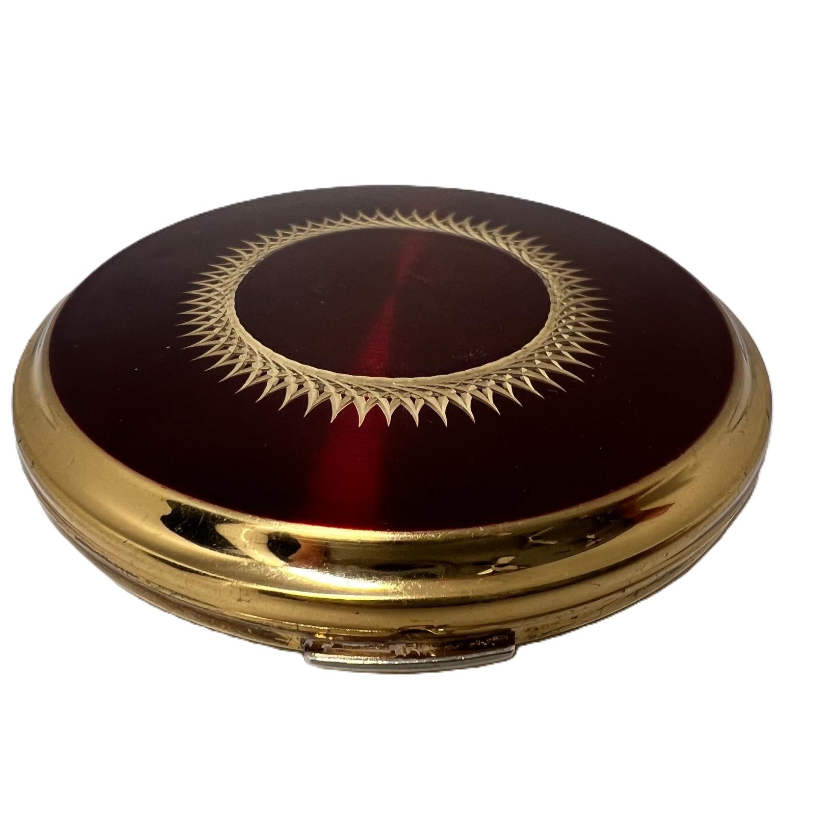 Stratton Puderdose Art Déco