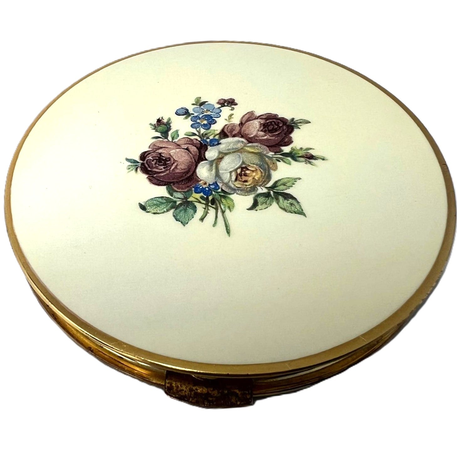 Antike Puderdose Jugendstil 