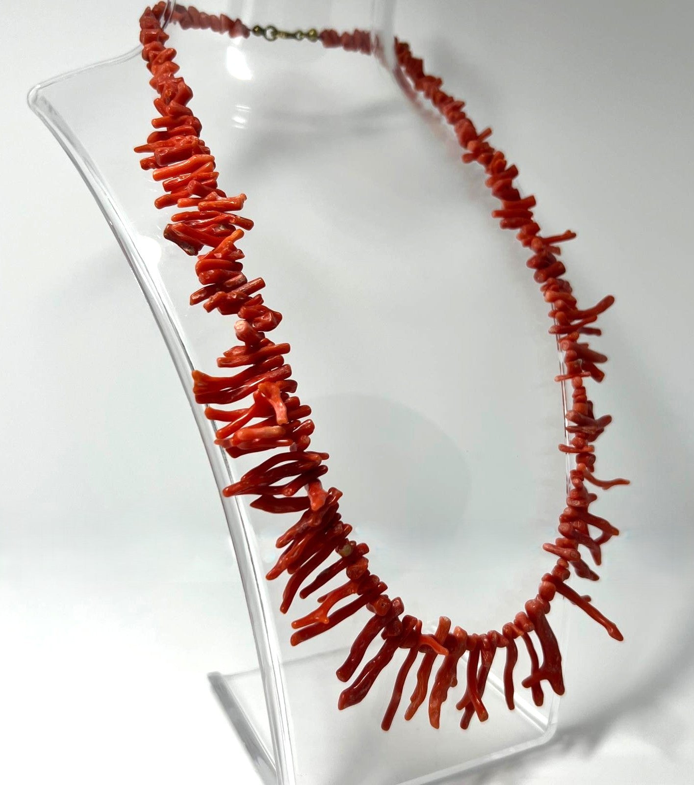 Antike Astkorallen-Collier 