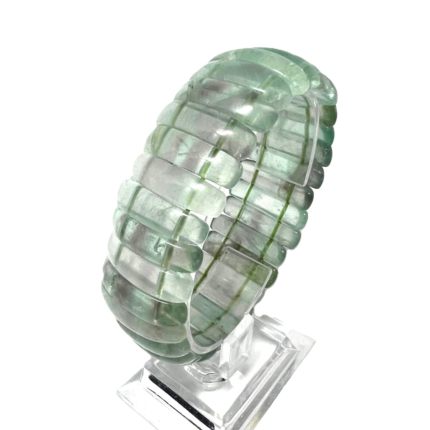 Armband aus blauem Fluorid 