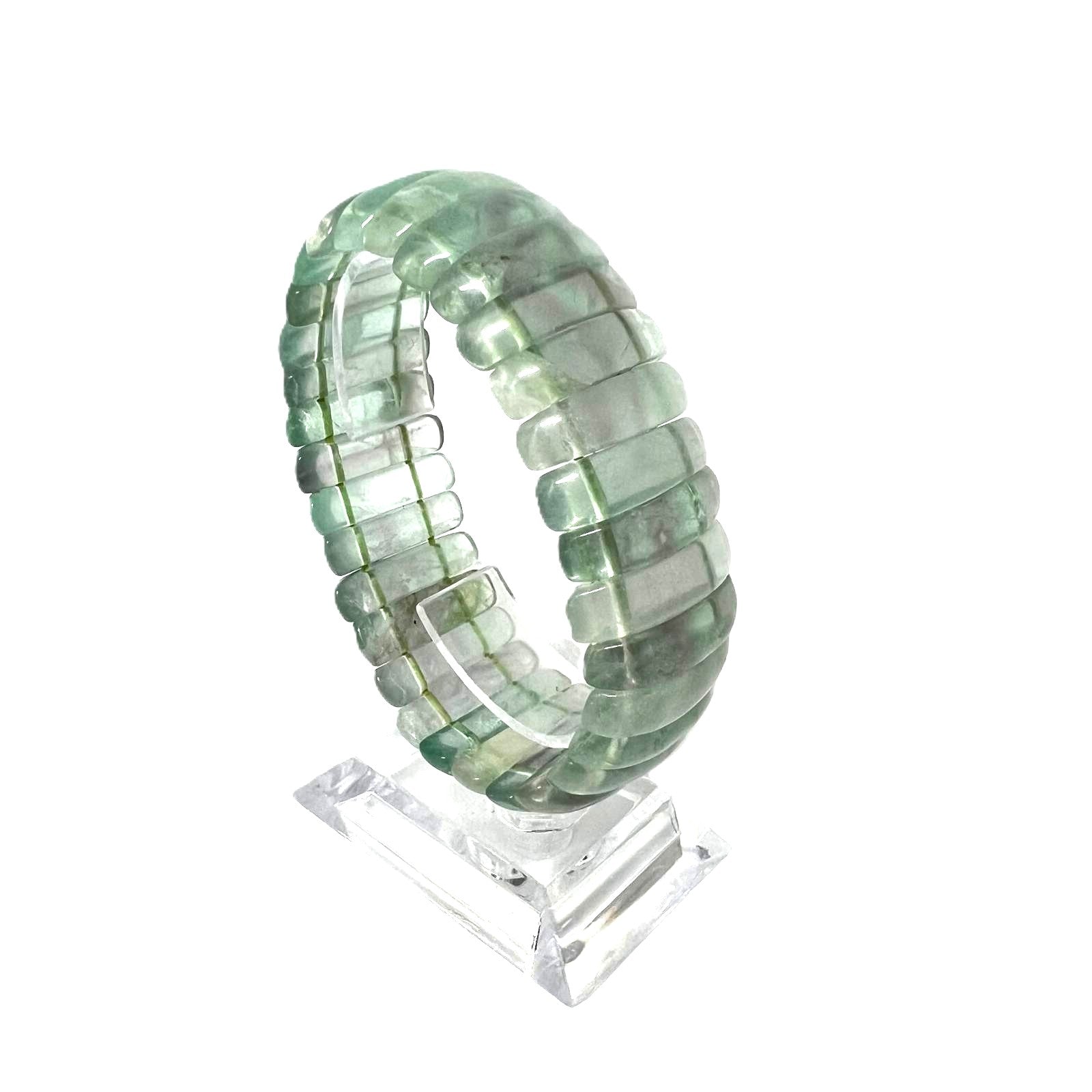 Armband aus blauem Fluorid 