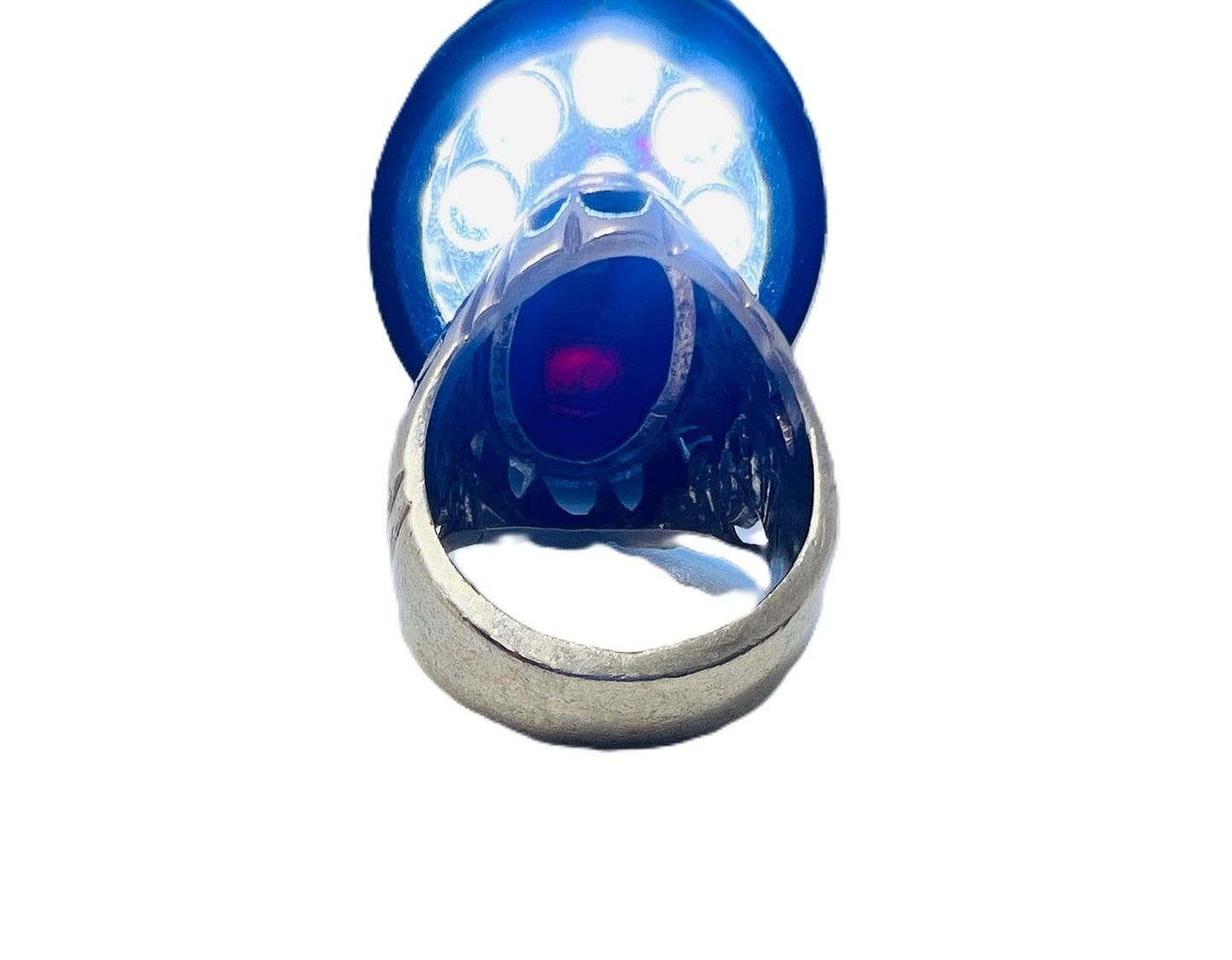 Exklusiver Herrenring mit australischem Black Opal – massives 925 Silber – Sammlerstück