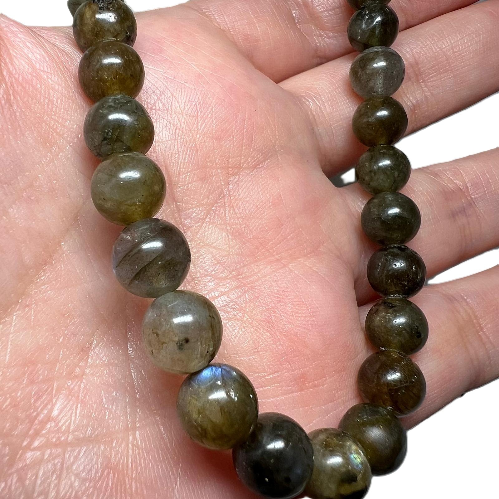 Labradorit Edelstein Kette 