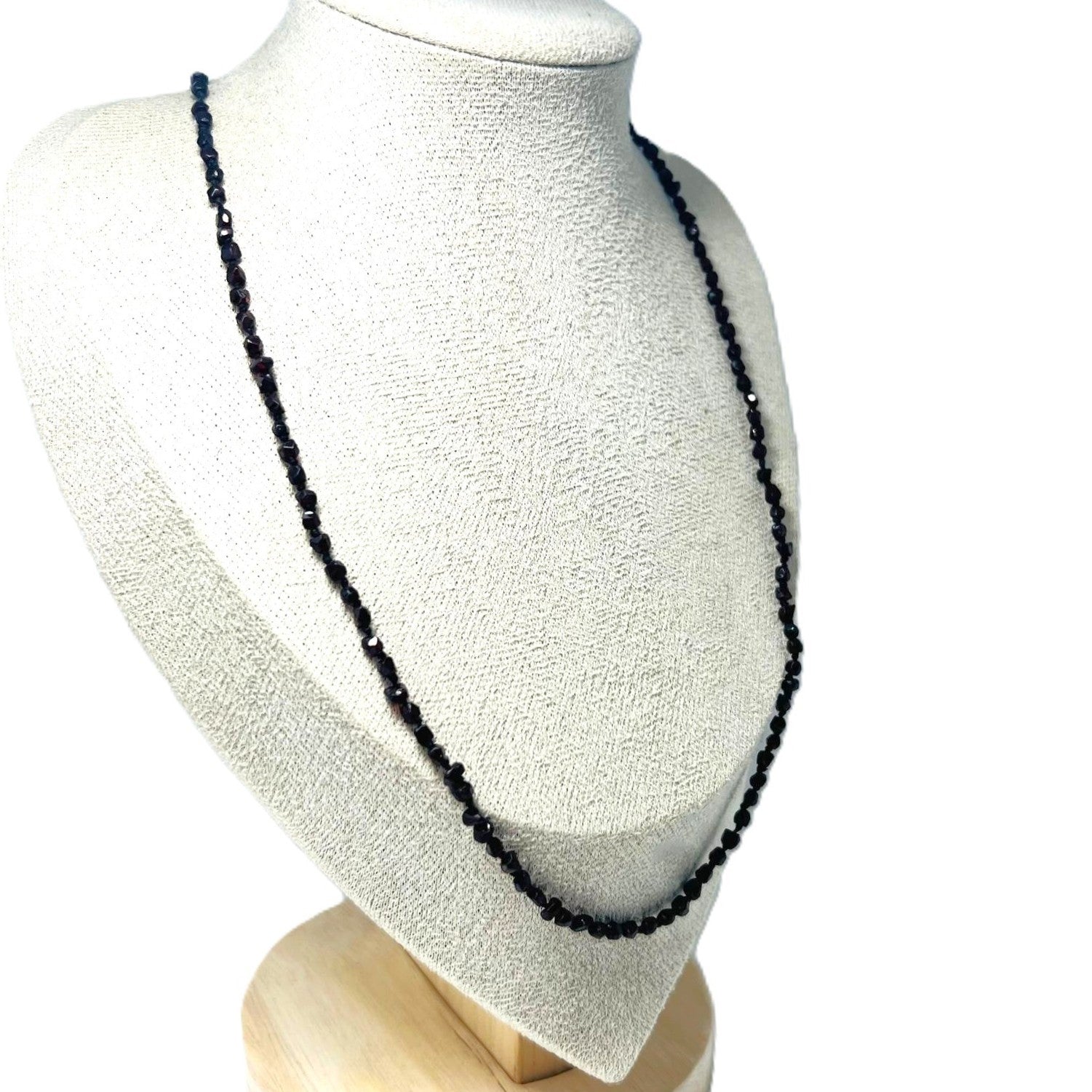 Biedermeier Granat Kette