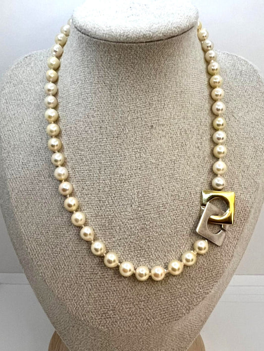 Vintage Perlenkette