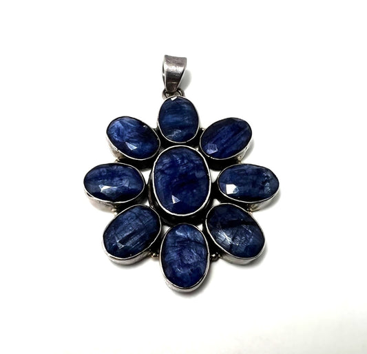 Saphir Anhänger 925 Silber