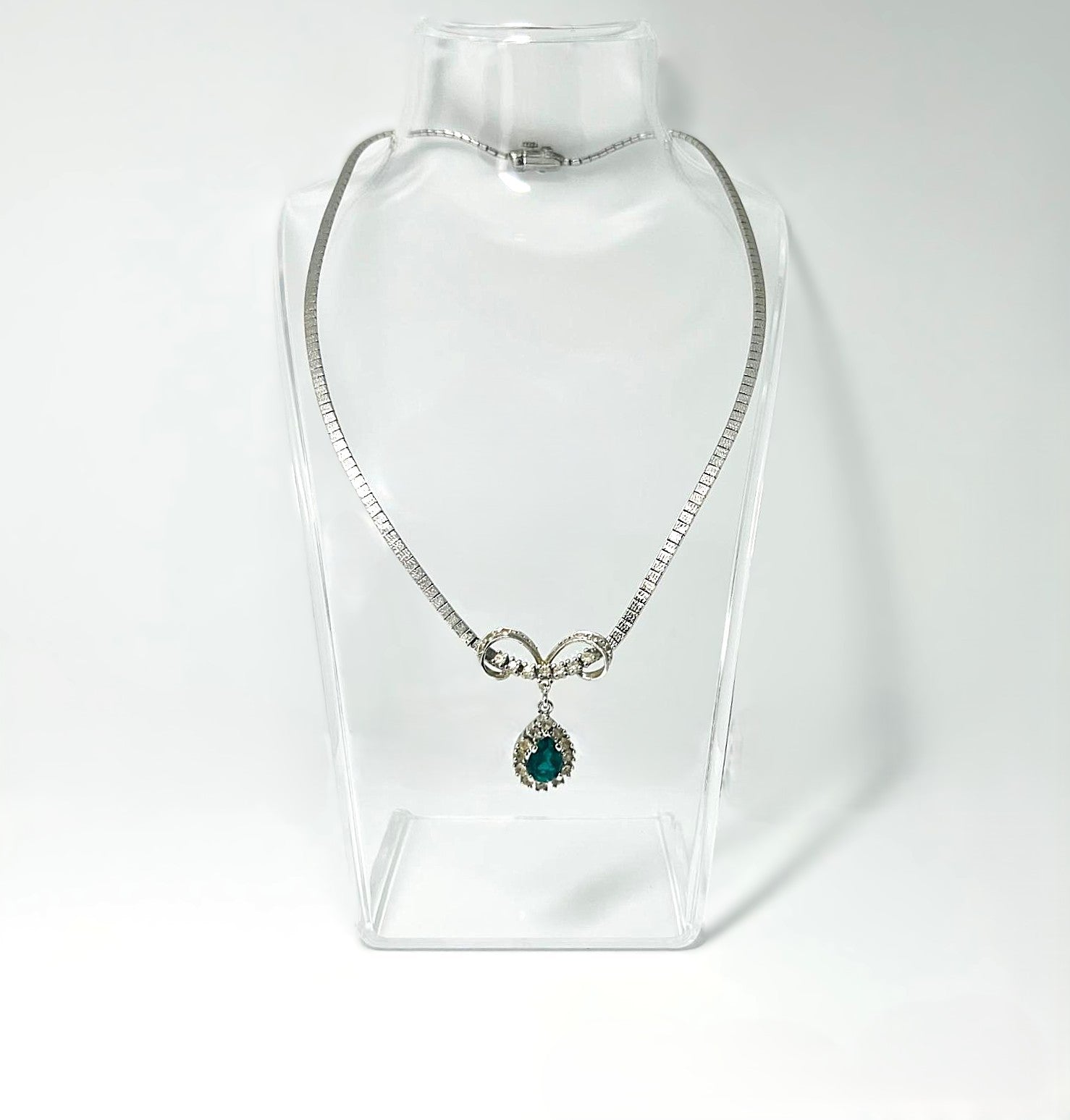 Art-Deco Collier aus 925 Silber