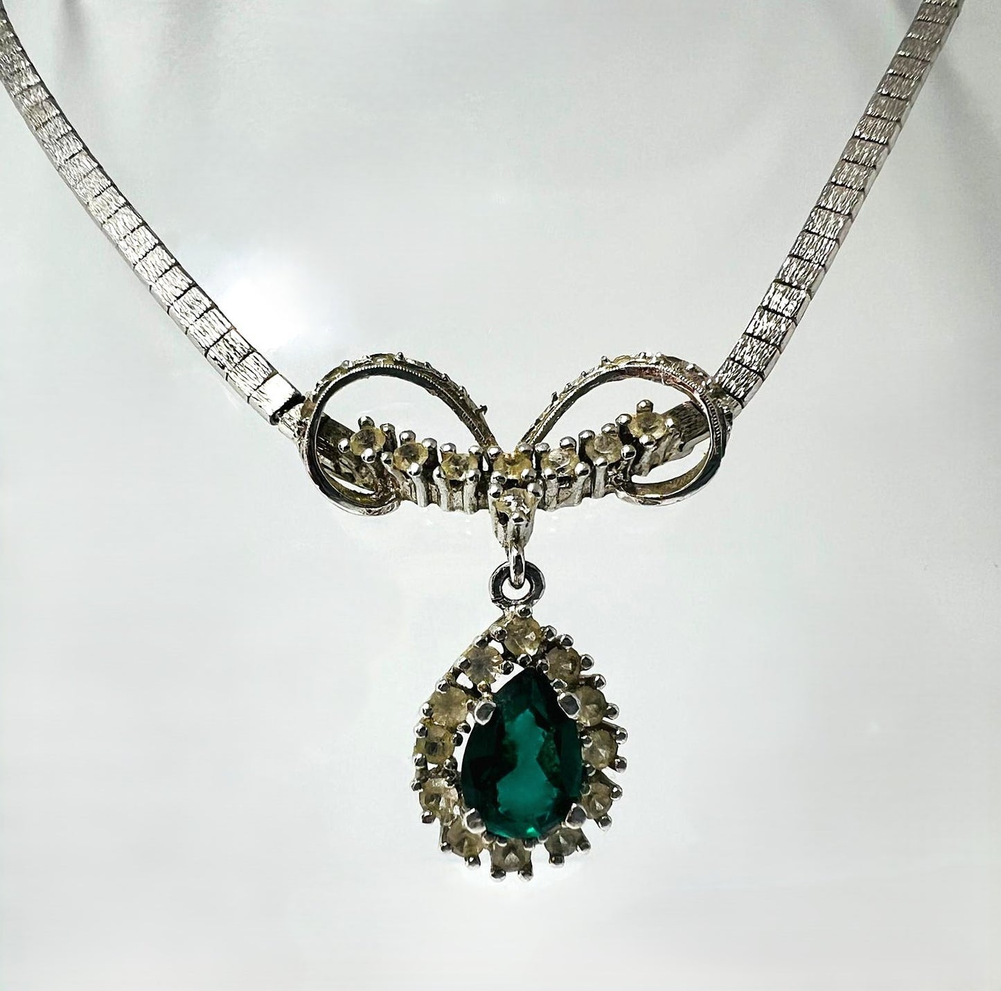 Art-Deco Collier aus 925 Silber