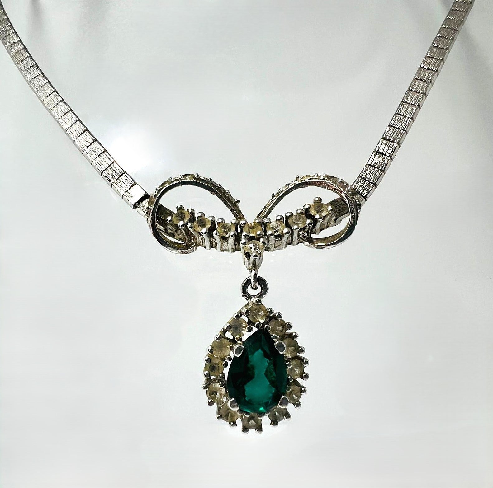 Art-Deco Collier aus 925 Silber