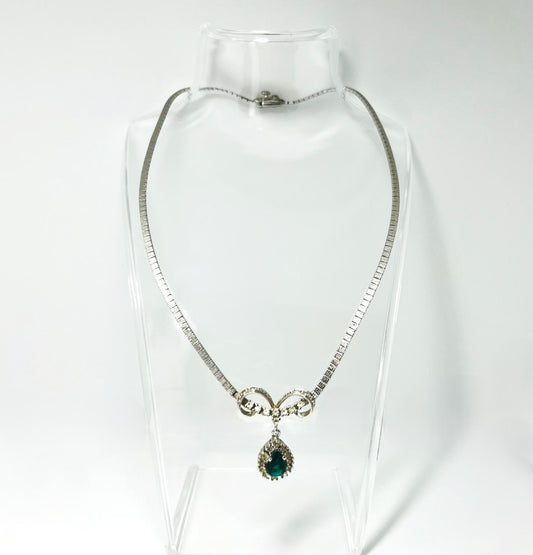 Art-Deco Collier aus 925 Silber