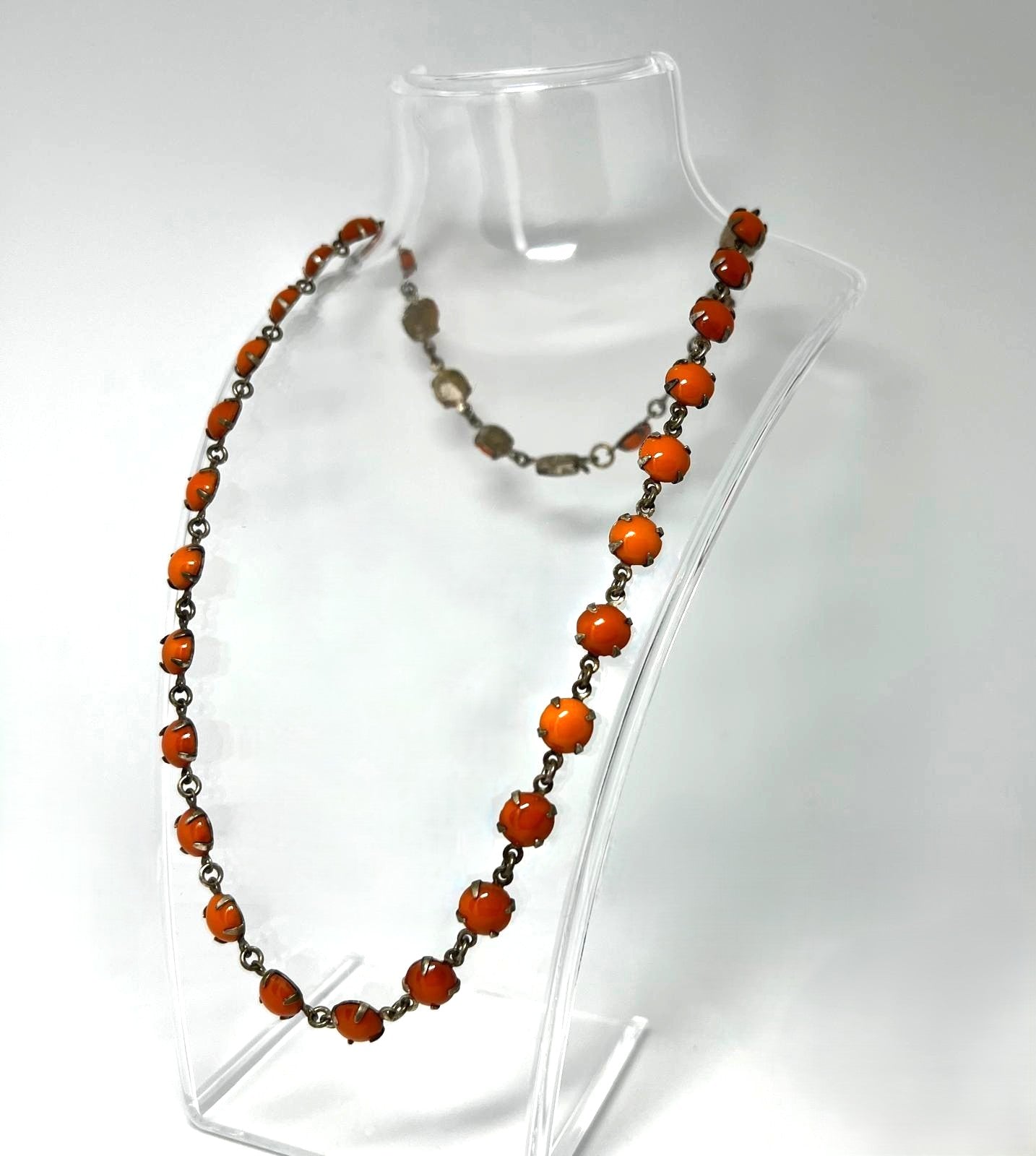 Antike Biedermeier-Korallenkette 