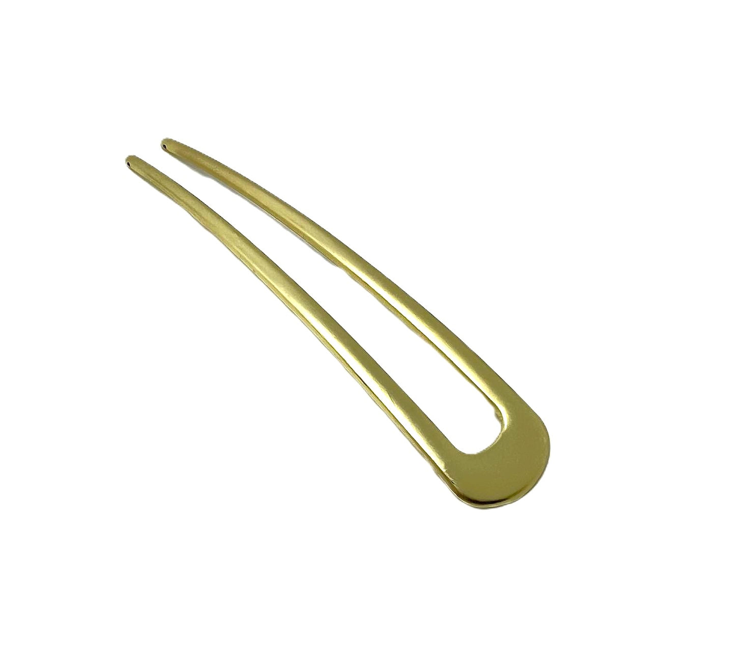 Matte Gold French Hair Pin 