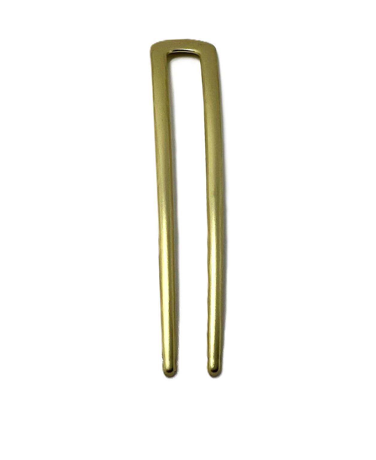 Matte Gold French Hair Pin 