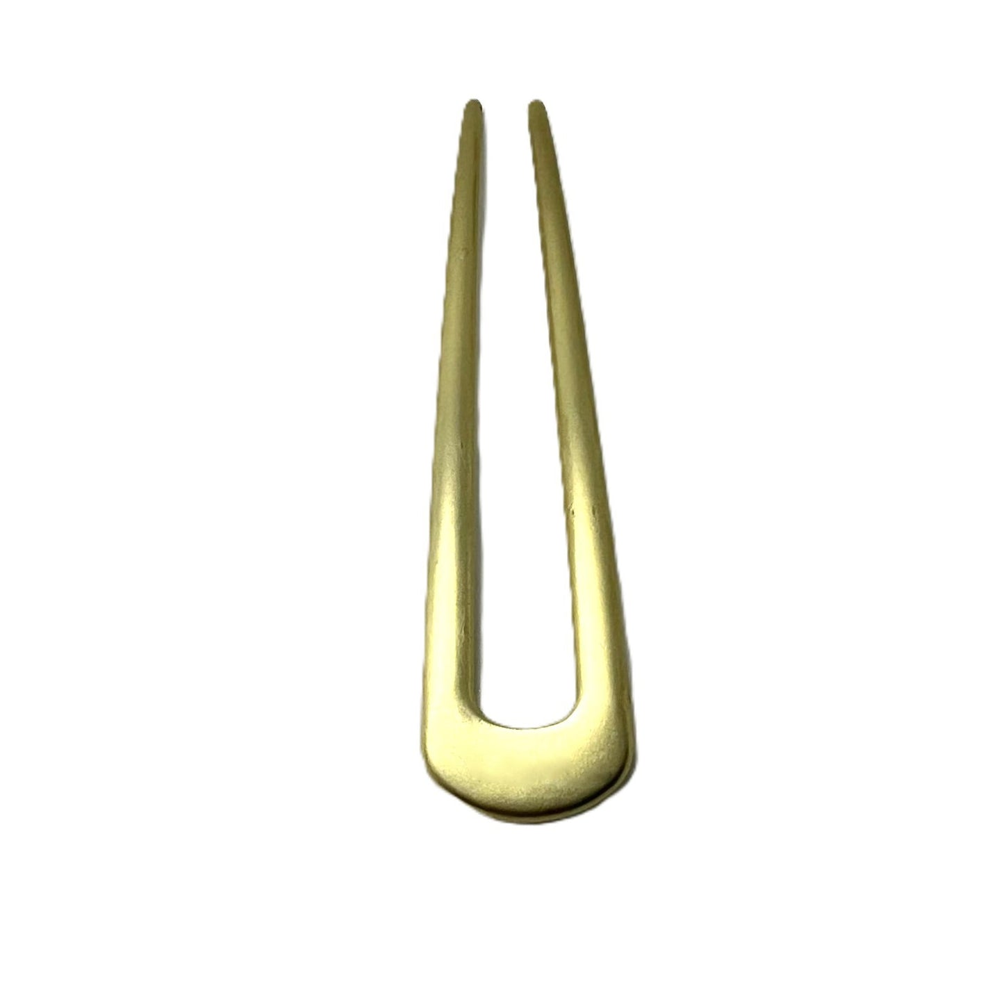 Matte Gold French Hair Pin 