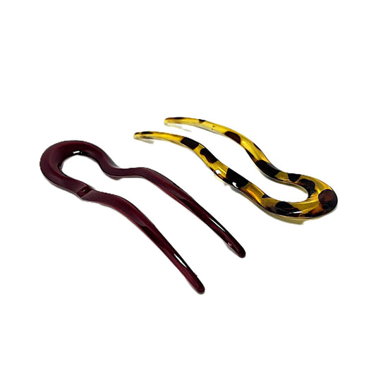 2er Set French Hair Pins 