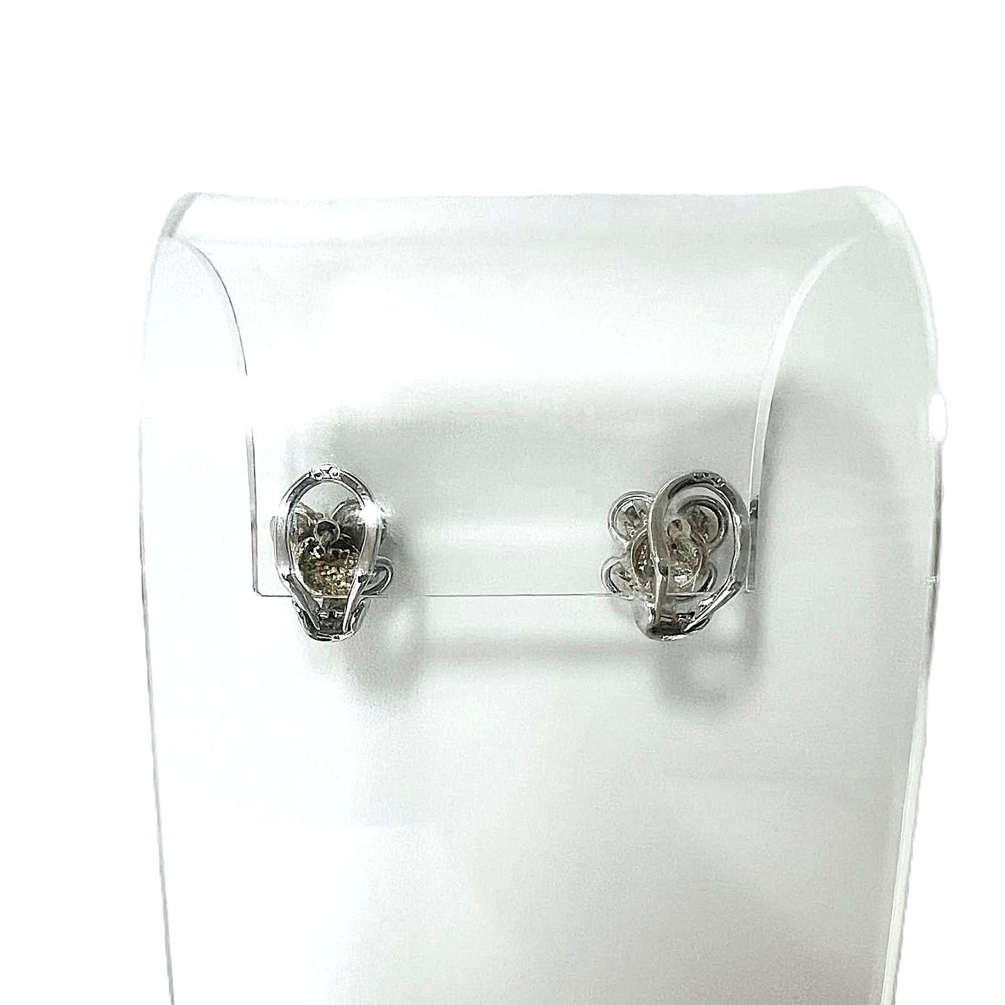 Art-Deco 925 Silber Ohrstecker mit 