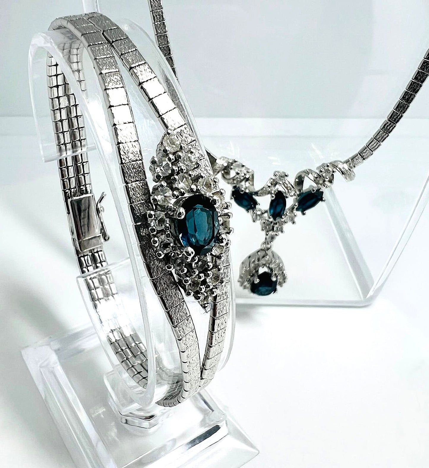 Luxuriöses Art Deco Schmuckset 