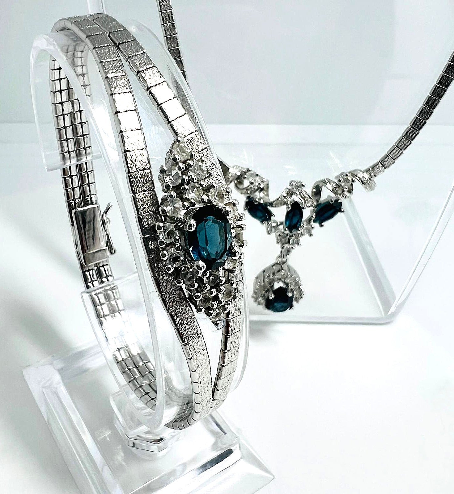 Luxuriöses Art Deco Schmuckset 