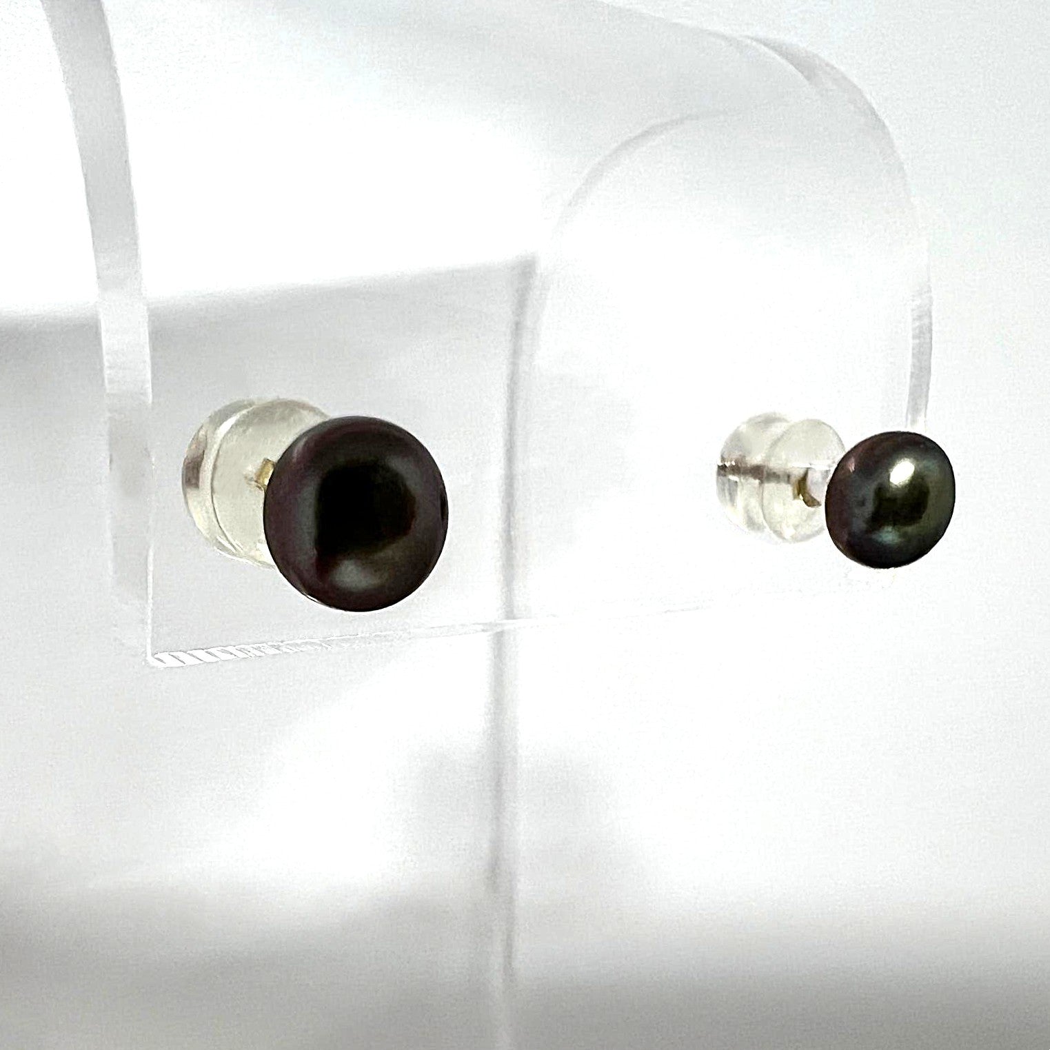 Tahiti Perlen Ohrstecker 375er Gold