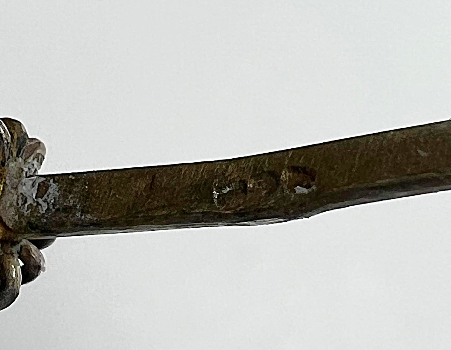 Antiker Armreif Silber 900 Handarbeit 