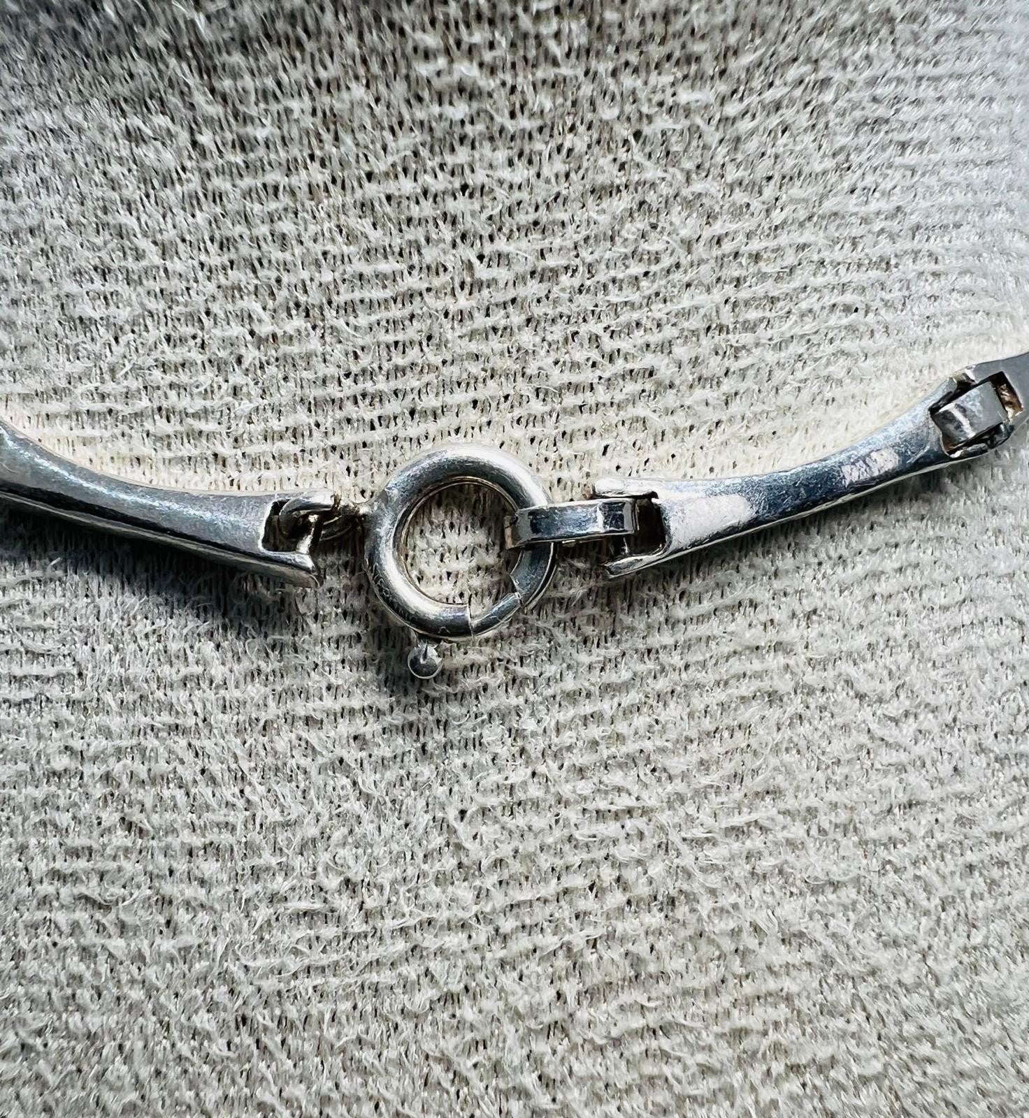 Unikat Vintage Designerkette 950 Silber