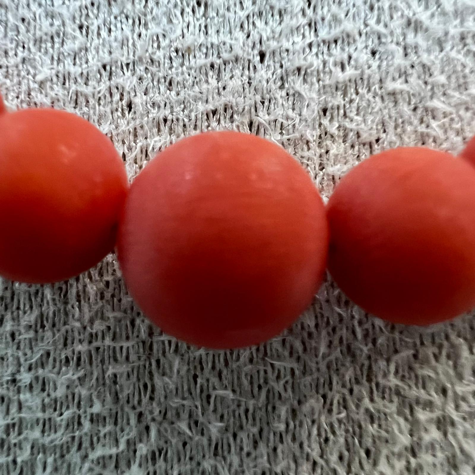 Echte Vintage Korallenkette 