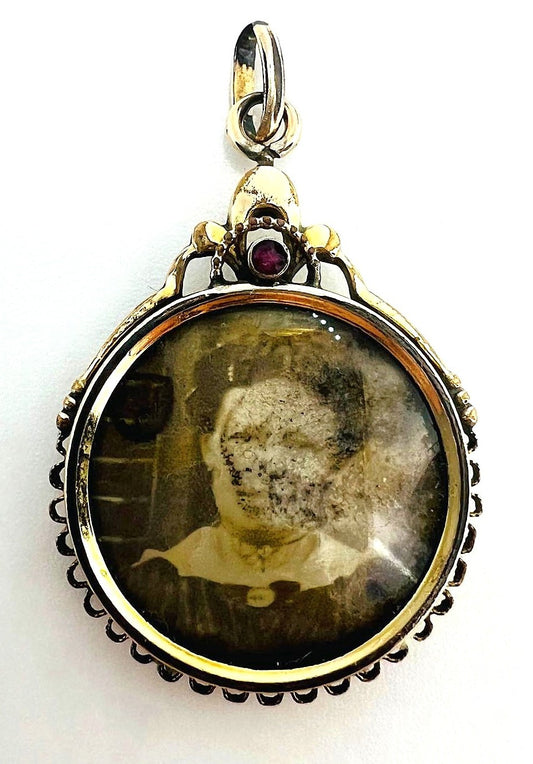Foto-Medaillon Anhänger