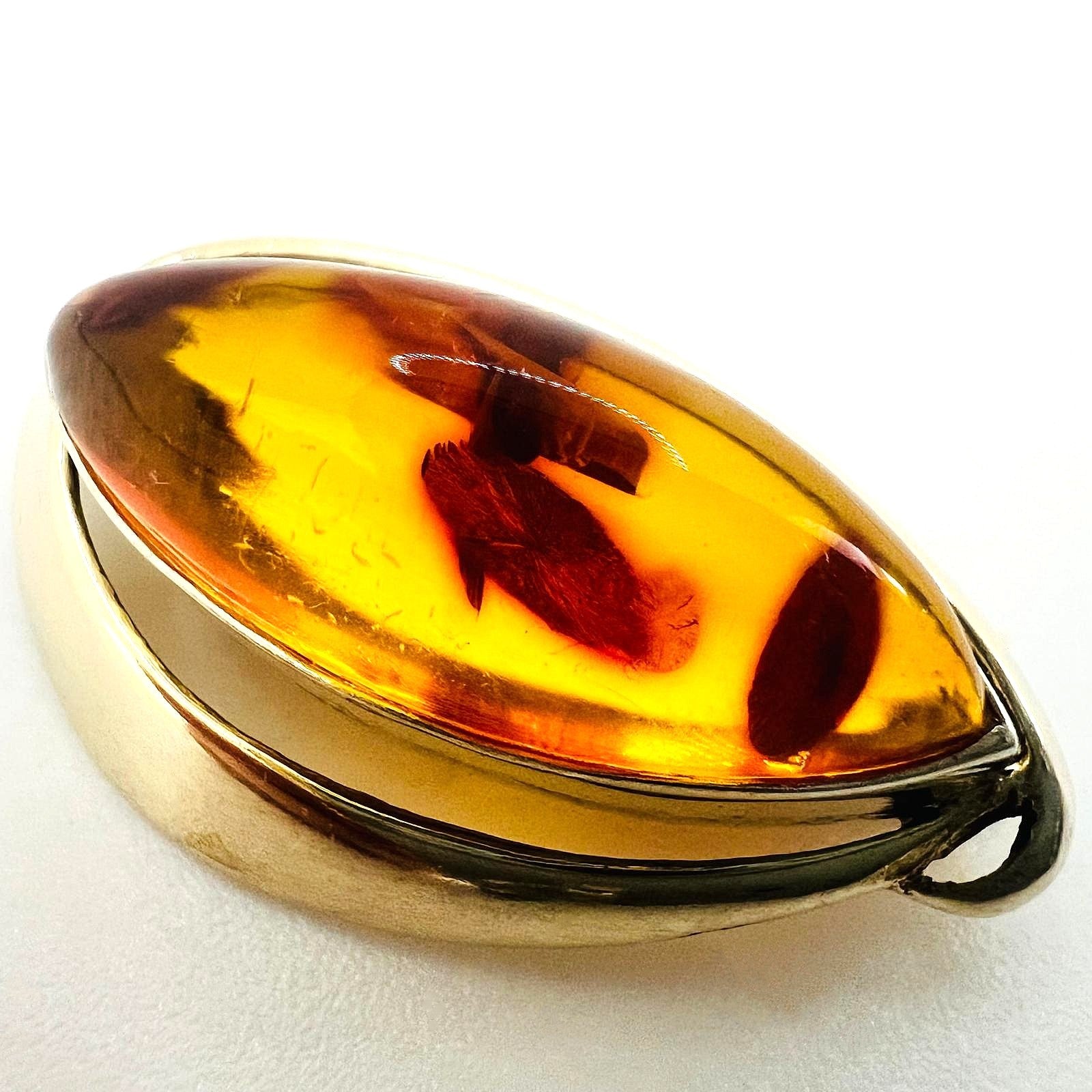 Elegante 935er Silber-Brosche Anhänger